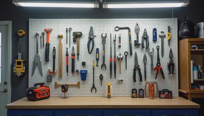 My Tool Wall Setup: What Earned a Spot and What Didn’t
