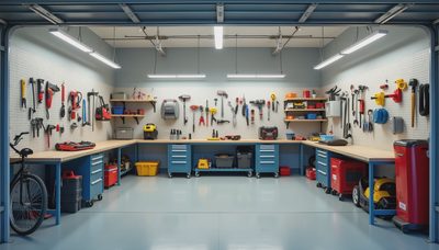 Why I Organized My Garage Like a Small Factory Line