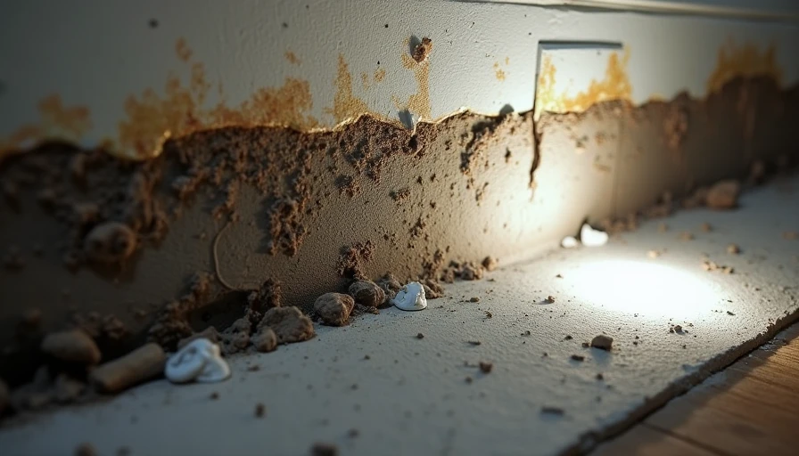 What moisture problems look like before paint fails Hidden moisture damage inside wall cavity