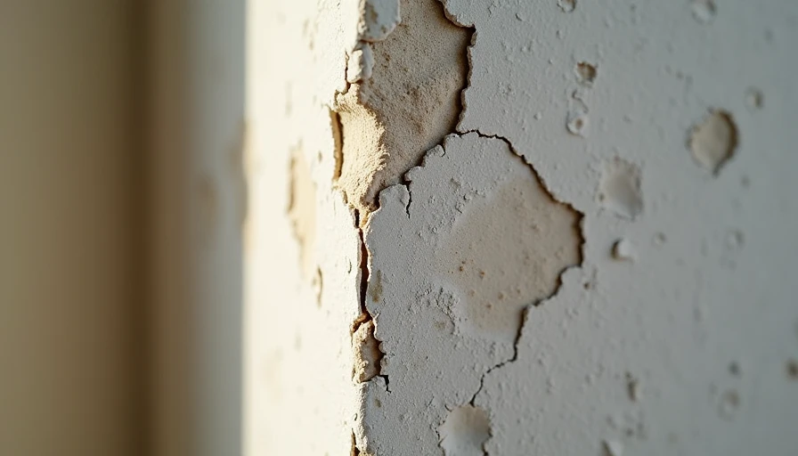 Hidden paint failure emerging after visual inspection