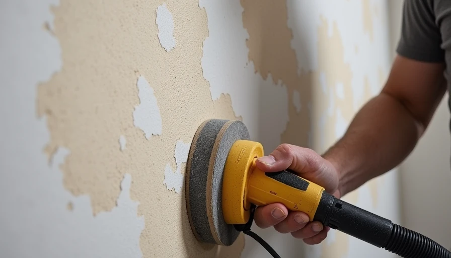 Progressive sanding for invisible drywall repair
