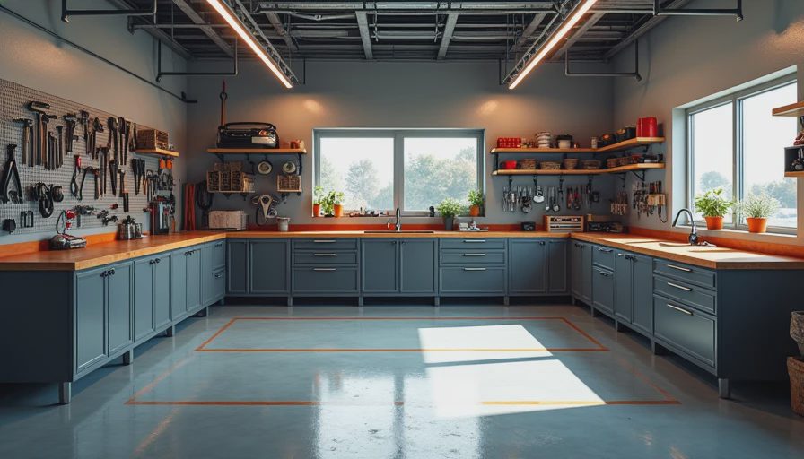 The overbuilt system that actually delivers Complete garage system layout and workflow