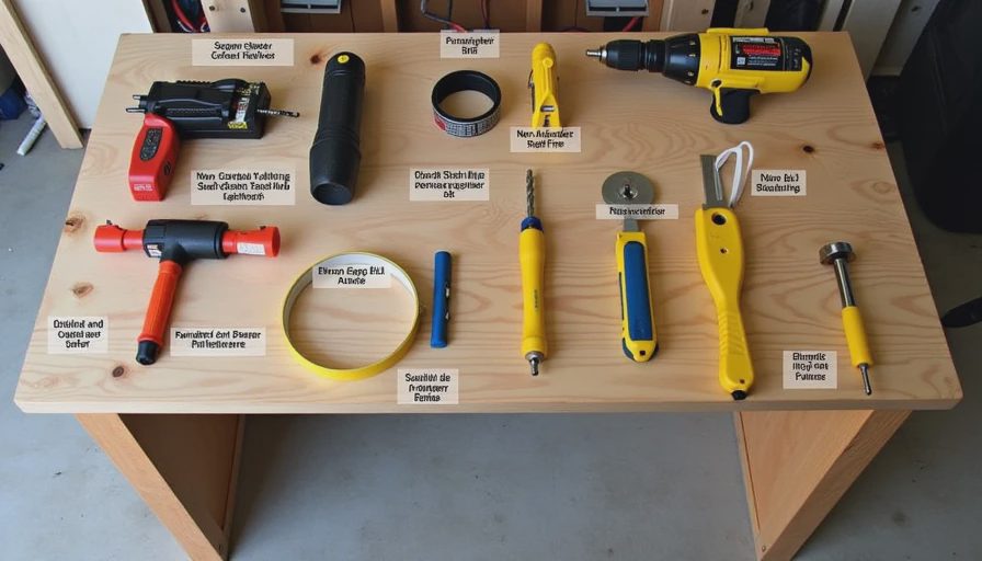 Tools needed before any wall penetration Complete pre-drilling safety tool kit