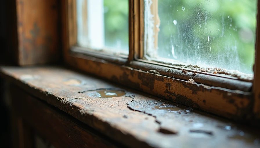 Common window failure signs in older homes