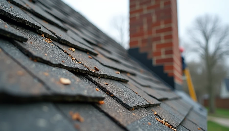 Roof condition assessment during inspection