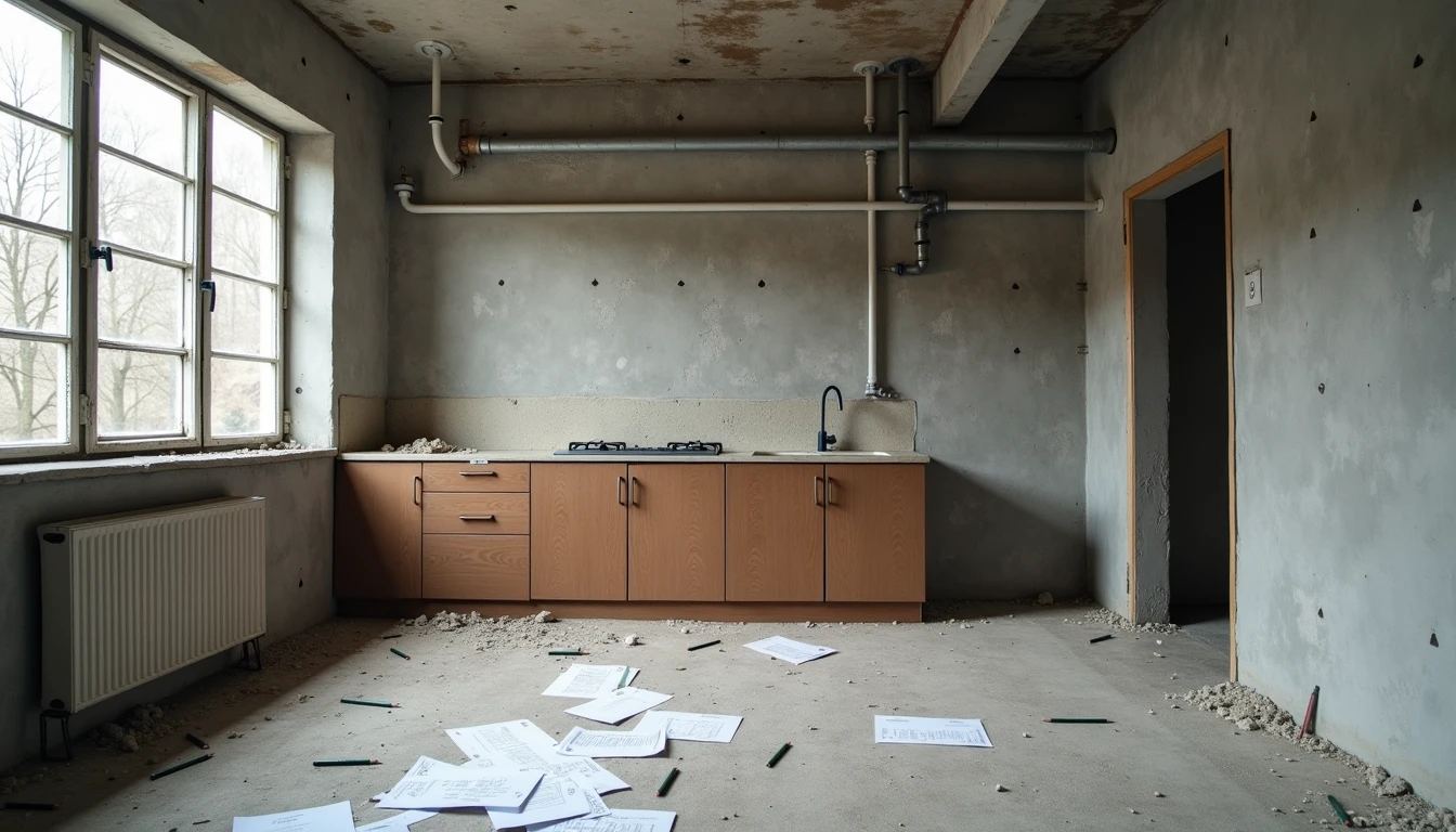 Homeowner staring at budget overrun during unplanned renovation