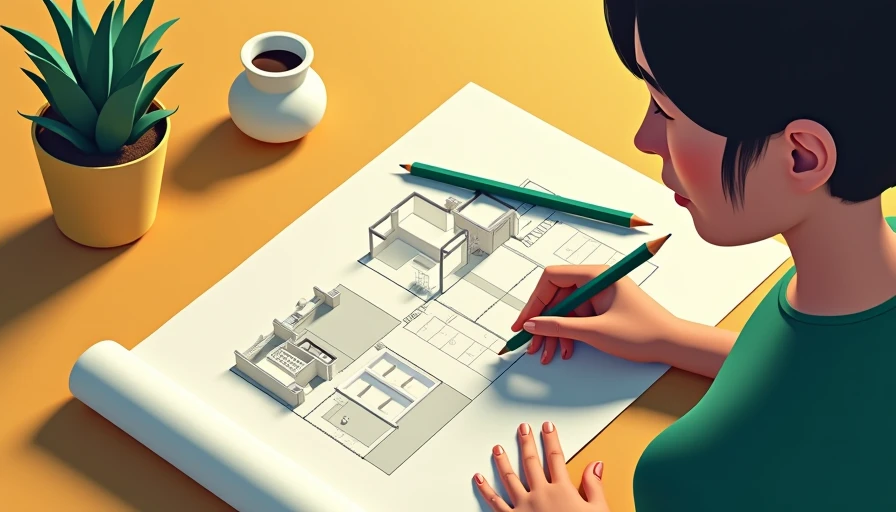 Visual context for home renovation planning