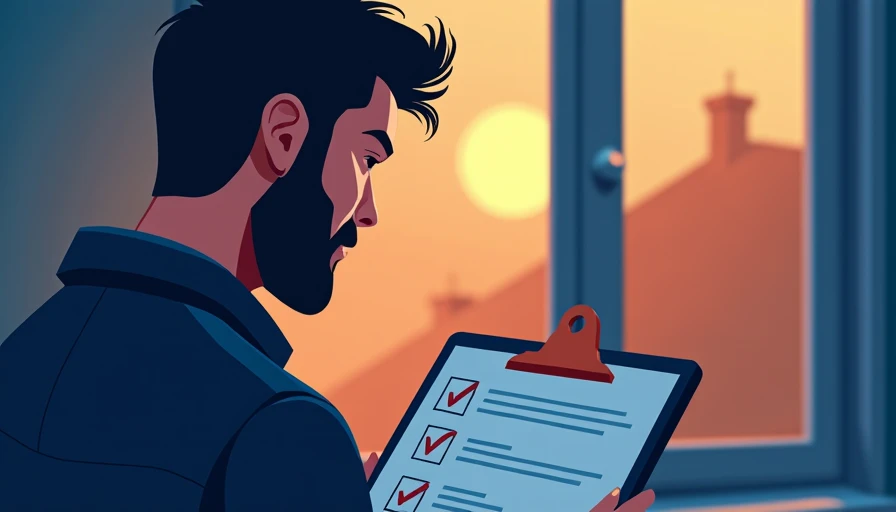 Visual context for roof inspection checklist